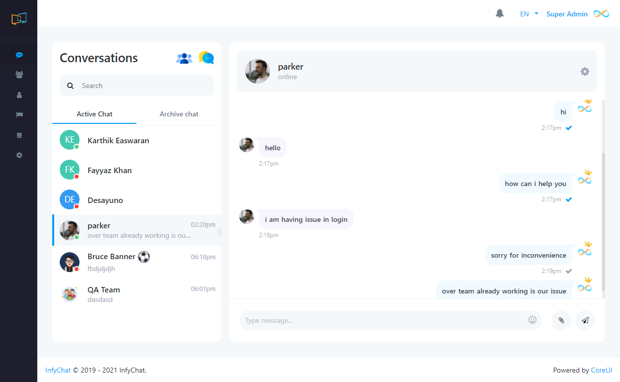 Conversation Messages