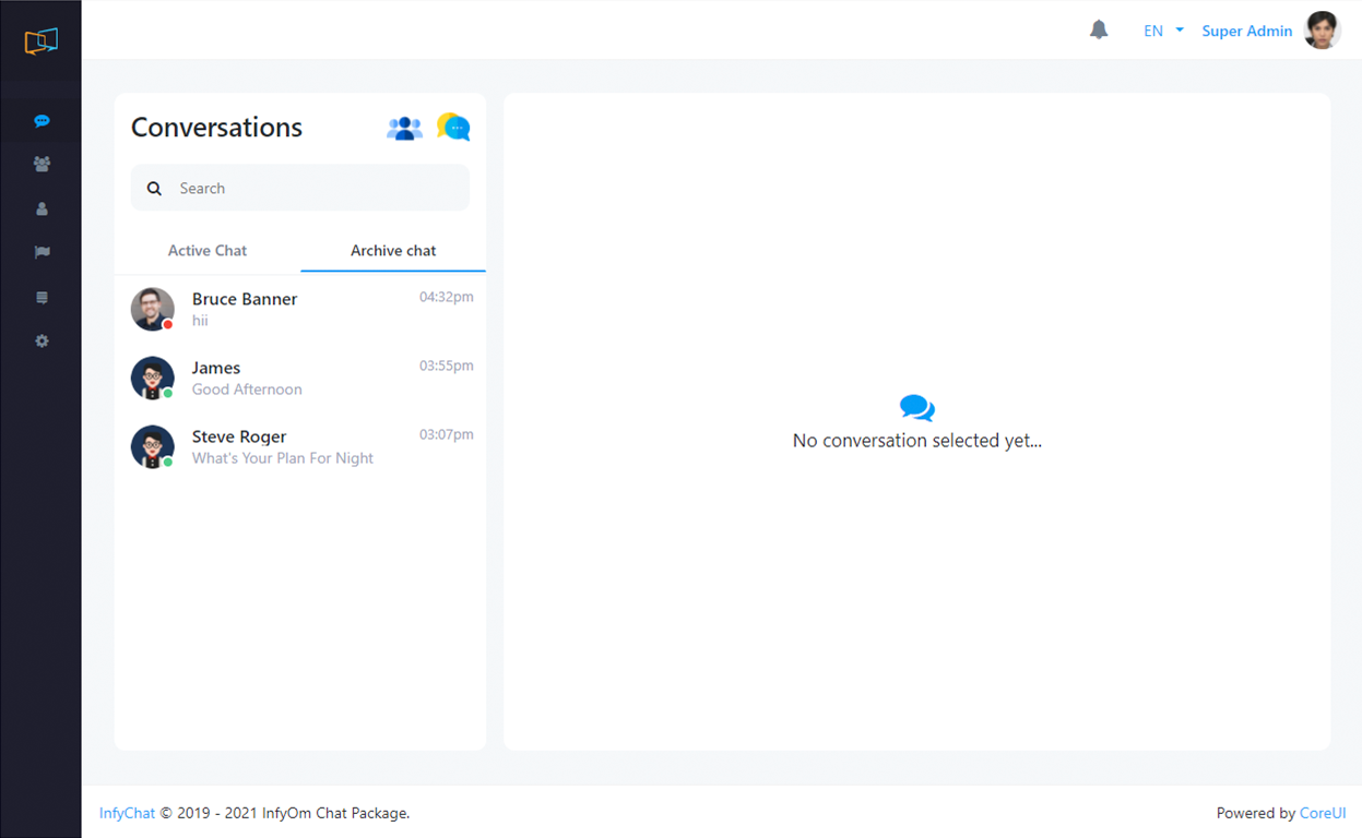 Archived Conversations